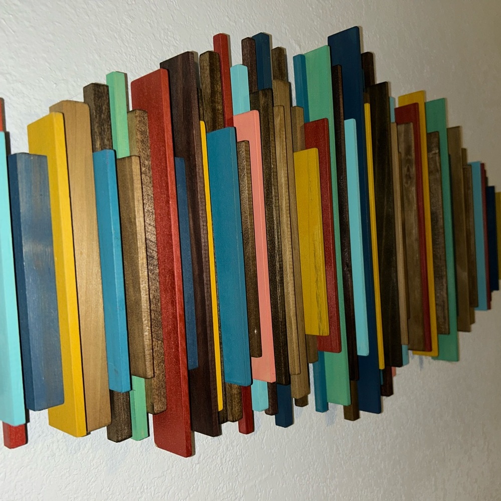 WOODEN SOUNDWAVE-  “Rock and Roll” Velvet Underground (Lou Reed) Handmade